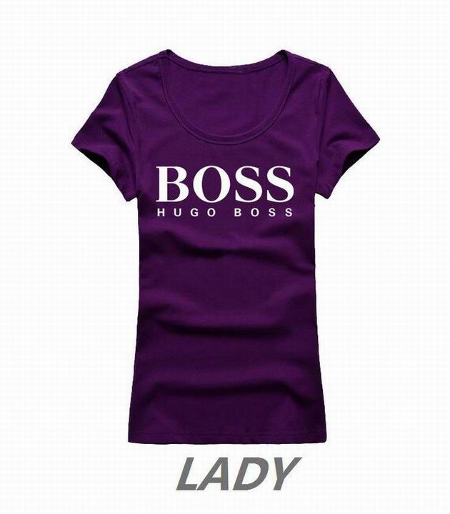 BOSS short round collar T woman S-XL-031